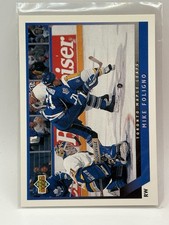 Mike Foligno 1993 Upper Deck #155 Toronto Maple Leafs