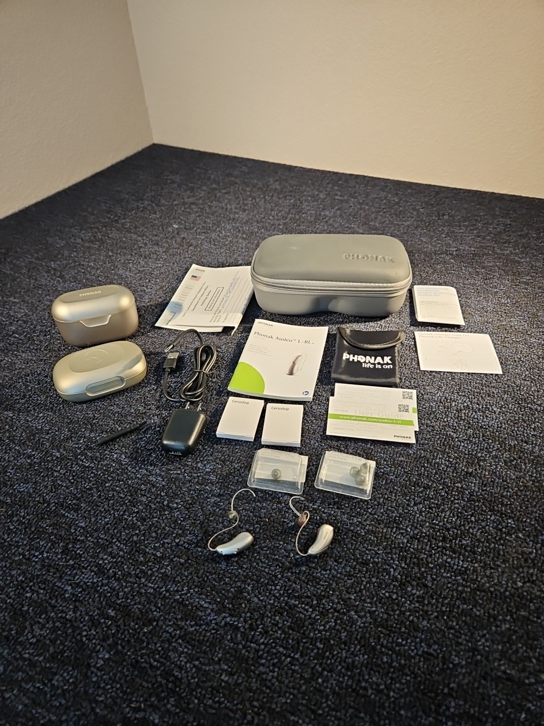 Pair Rechargeable Case Extras