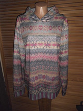 Sweatshirt..Gr.L/XL..Mehrfarbig..Kapuze..Lang...