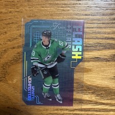 2025-26 Flair Flash + Flair Wyatt Johnston #FLASH-6 Dallas Stars!