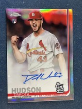 2019 Topps Chrome Refractor Dakota Hudson Autograph Cardinals /499 RC