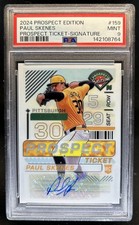2024 Panini Prospect Edition Paul Skenes Holo Signatures RC Auto #159 PSA 9