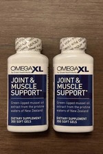Omega XL Joint  Muscle Support   300 Softgels Each   Pack of 2   600 Total