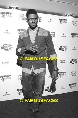 Usher seltenes Presse Sammlerstück Promi Foto 9 x 6 Zoll Nr. 16661