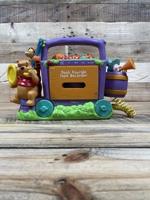 Disney Winnie The Pooh (1999) Hayride Cassette Tape Recorder