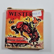 Vintage 8mm Western Home Movie Reel  Frontier Outlaws  w/ Box   Vinegar Odor