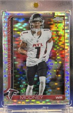 2025 Topps Chrome 🏈 - Darnell Mooney #11 - Pulsar Refractor - Atlanta Falcons🌟