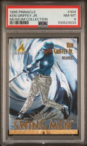1995 Pinnacle #304 Ken Griffey Jr. Museum Collection PSA 8