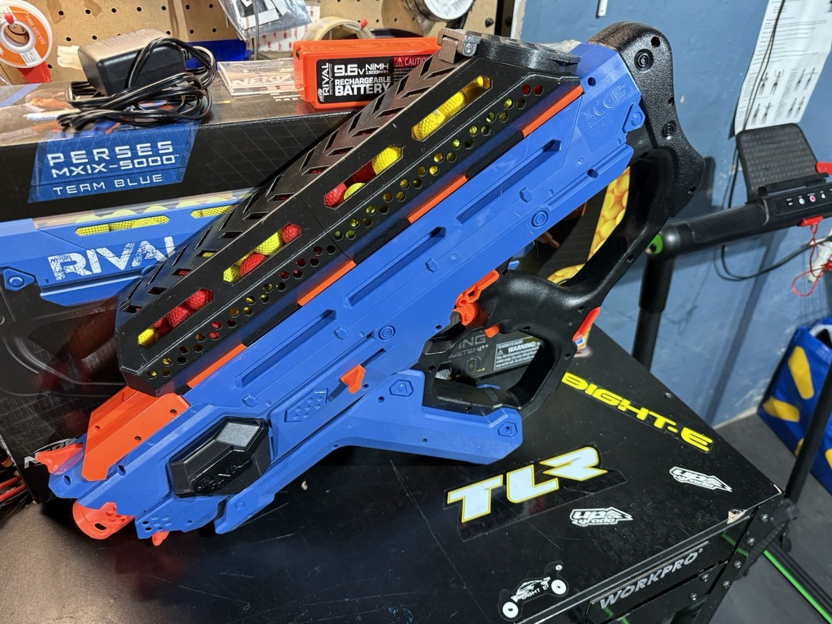 NERF Rival Perses Mxix-5000 Toy Blaster Red Fully Motorized