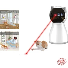 Engaging Automatic Cat Laser Toy with Adjustable Angles and Motion Activation
