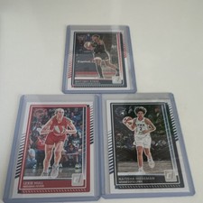 Donruss 2023 Sykes Mystics Hull Fever Hiedeman Lynx 3 Card Lot WNBA