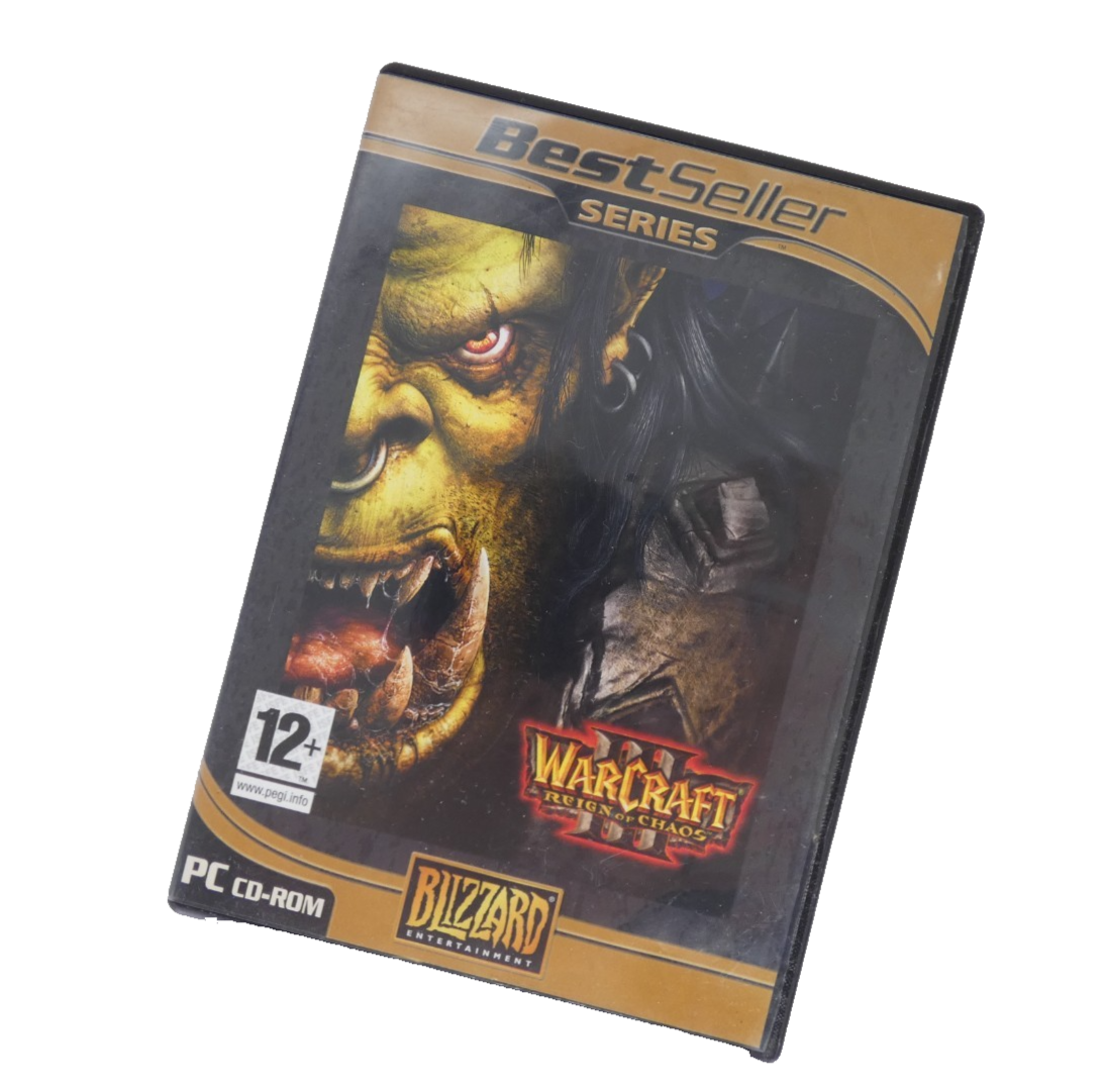 Warcraft III Reign of Chaos PC CD ROM Italian Version Blizzard BestSeller