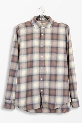 Chemise en coton à carreaux coupe slim Hartford - taille M (fabriquée au Port... - Photo 1/4