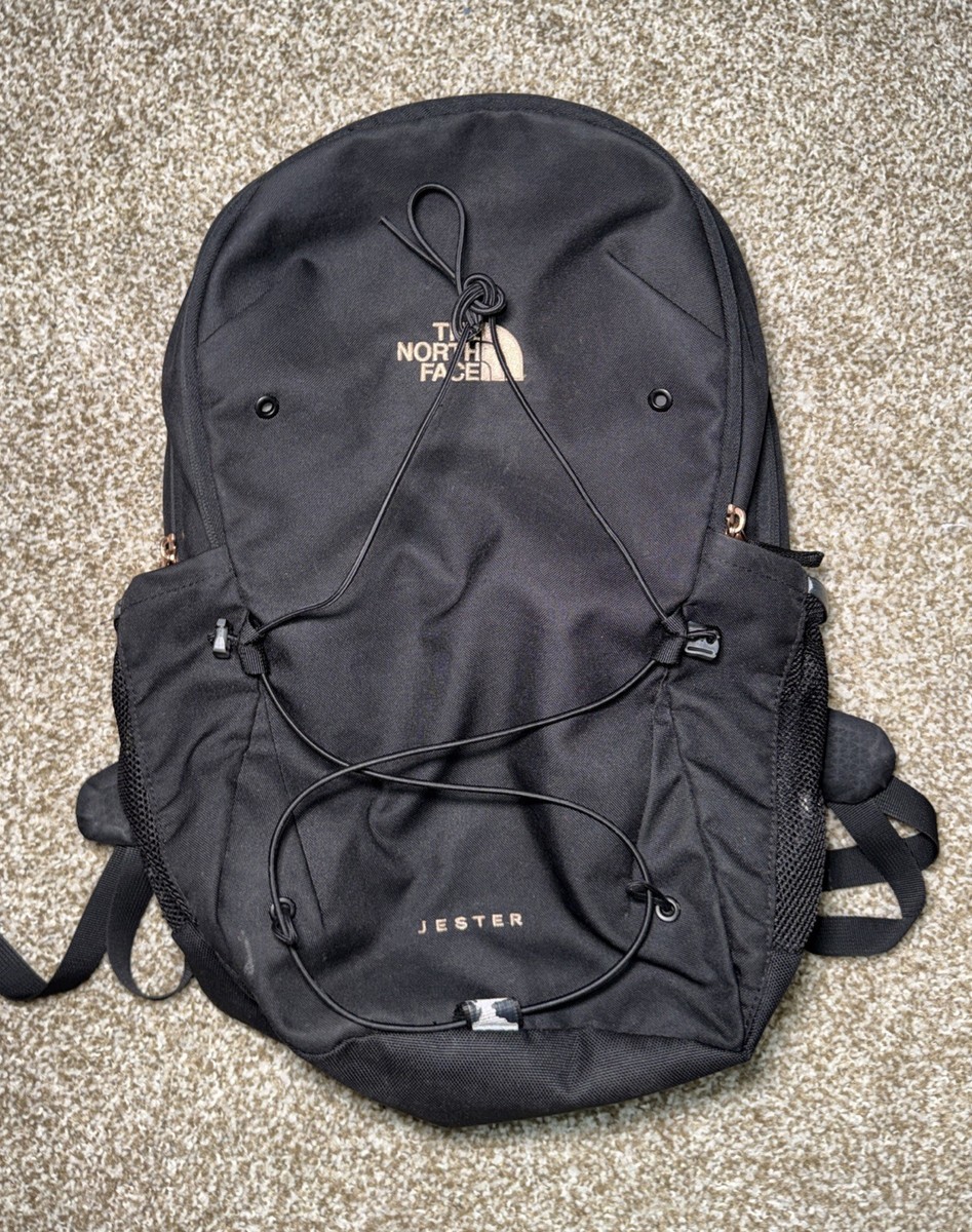north face backpack string The North Face Jester Backpack, Black (Loose String)