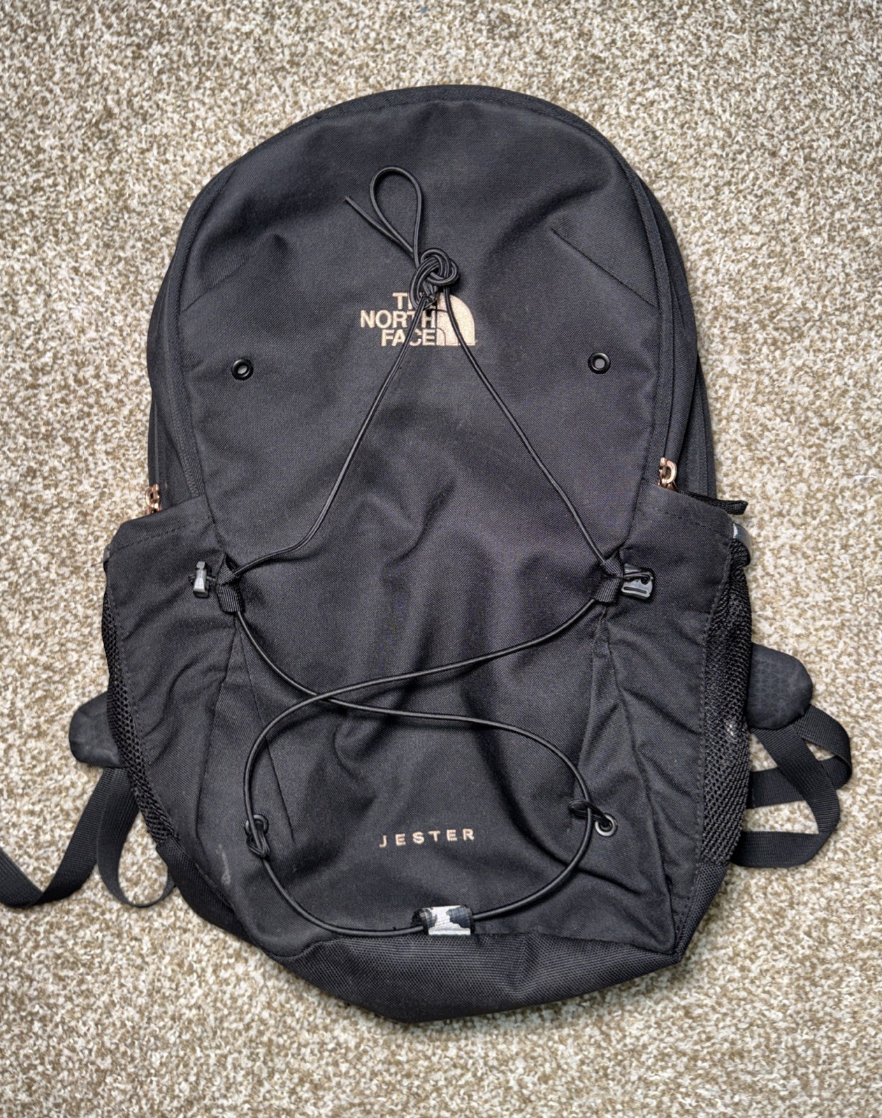 The North Face Jester Backpack, Black (Loose String)