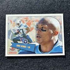 Eddie George Fleer 2001 Tradition Glossy #20 Tennessee Titans NFL Football Card