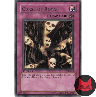 Yugioh Curse of Royal PGD-044 Rare 1st Edition LP