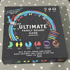 The Ultimate Family Board Game 6-in-1 Mash Up Timer Board Game 2+ Players 2020