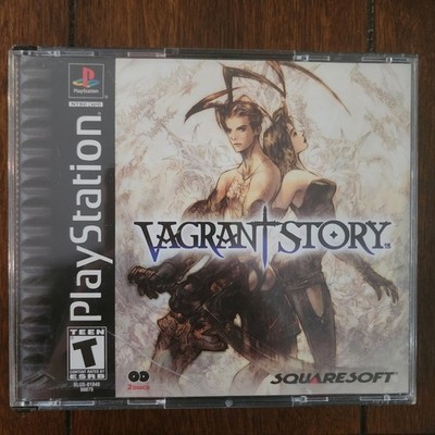 Squaresoft Vagrant Story Sony PS1 CIB W/REG CARD W/DEMO DISC TESTED