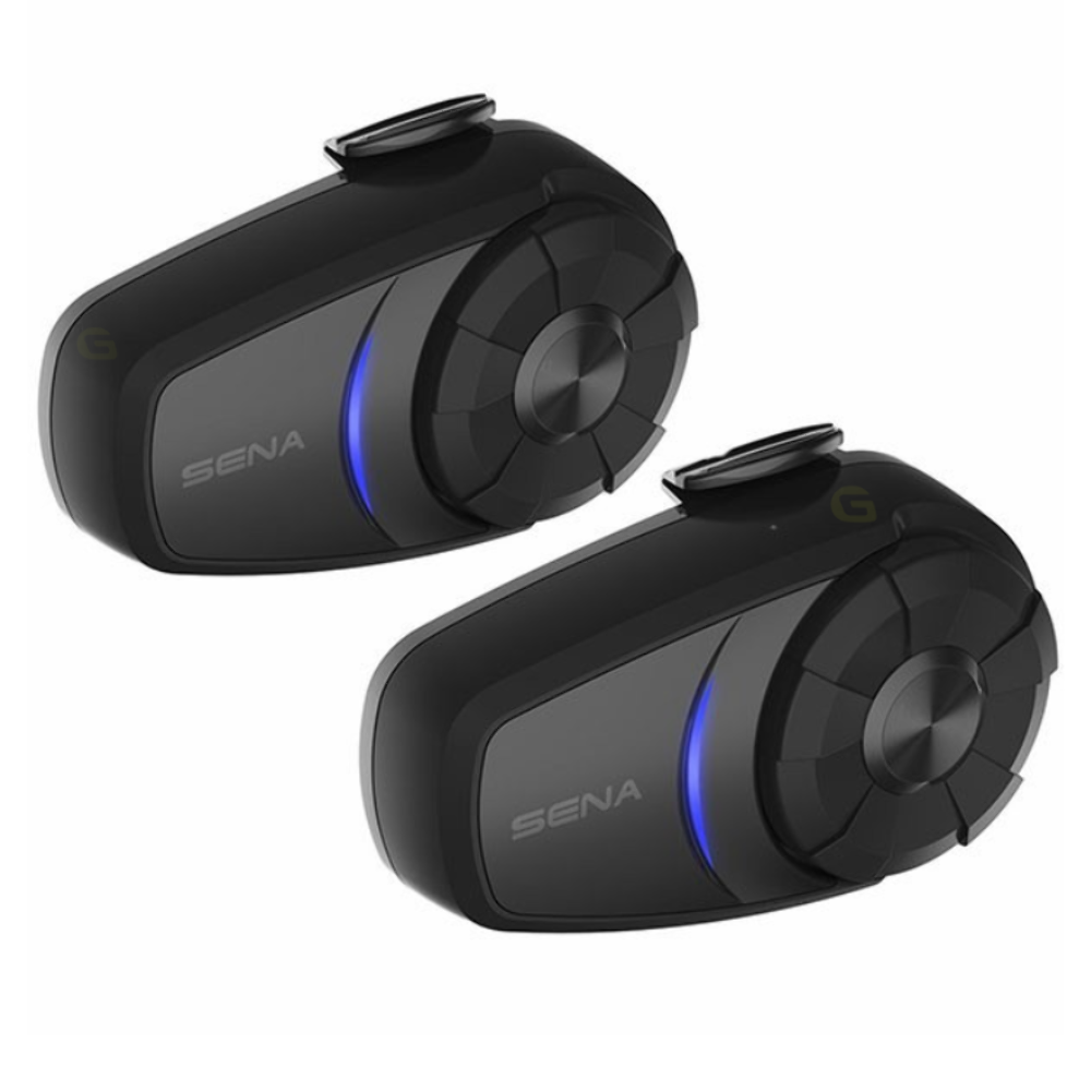 Sena 10S-02 Dual Pack Motorcycle Helmet Bluetooth Communication System 4-Way - Image 3