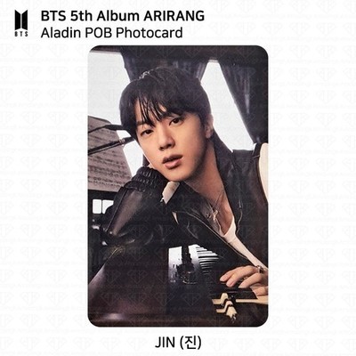 BTS 5th Album ARIRANG Aladin POB Photocard V JUNGKOOK JIMIN SUGA