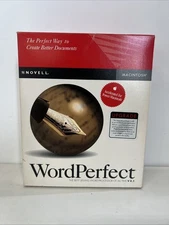 Novell Word Perfect Perfect Office Processor V 3.1 For Power Macintosh CD-ROM