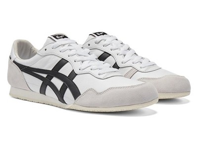 Onitsuka Tiger SERRANO LEDER 1183C197 100 WEISS SCHWARZ