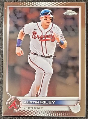 2022 Topps Chrome #116 Austin Riley Atlanta Braves 