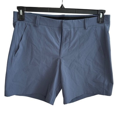 NOBULL Men's Performance Training Shorts Blue Size 33 Athletic Gym 7'' Inseam