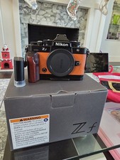 Nikon ZF Body in Sunset Orange with OEM Battery