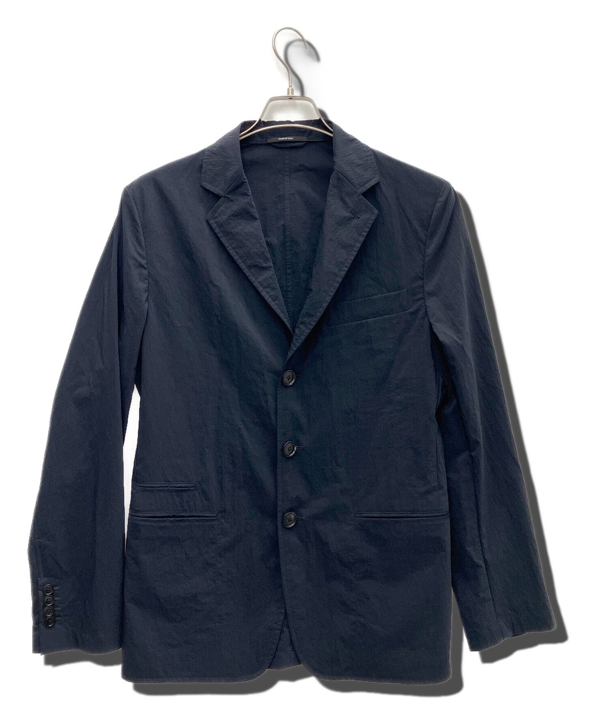 HERMES Nylon Polyester Tailored Jacket G19983K Na… - image 1