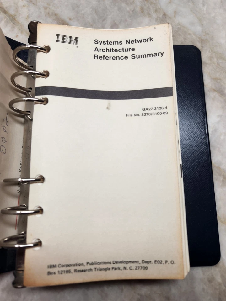 Vintage IBM Manual - Image 2 of 2