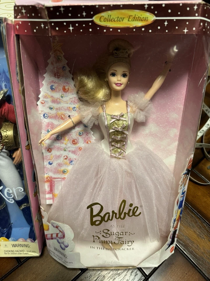 Barbie La Princesa Ciruela Azúcar Y Ken (Eric) En El Cascanueces Muñecas Lote De 2 Foto 4 de 4