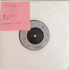 Genesis Turn It On Again / Behind The Lines Vinyl Record 7" VG/VG CB356 1980