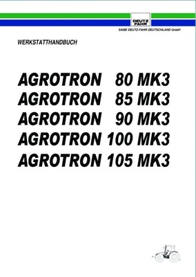 Werkstatthandbuch Deutz Agrotron 80 MK3 / 85 MK3 / 90 MK3 / 100 MK3 / 105 MK3pdf