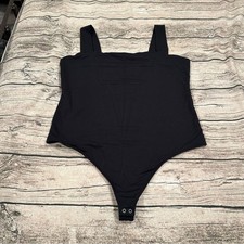 Abercrombie  Fitch Square Neck Soft Collection Thong Bodysuit Size XL