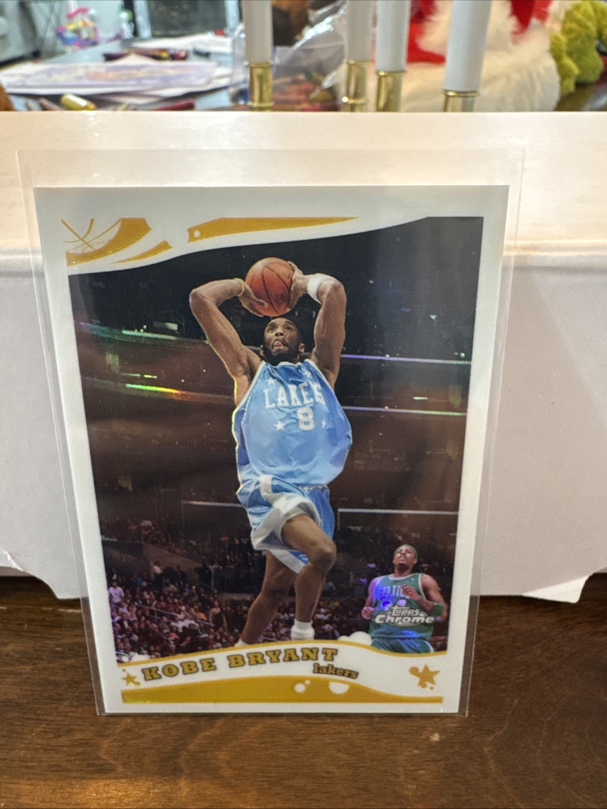 2005-06 Topps Chrome Kobe Bryant Refractor /999 Lakers