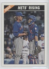 2015 Topps Heritage High Number Combo Cards Kevin Plawecki Noah Syndergaard 1tr