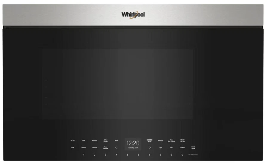 Whirlpool - 1.1 Cu. Ft. Air Fry / Microwave Over the Range WMMF7330RZ
Opens in a new window or tab