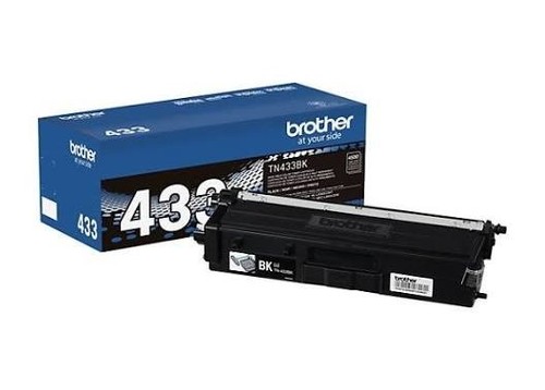 Brother TN433BK High Yield Black Toner Cartridge For use in MFCL8610CDW L8900CDW