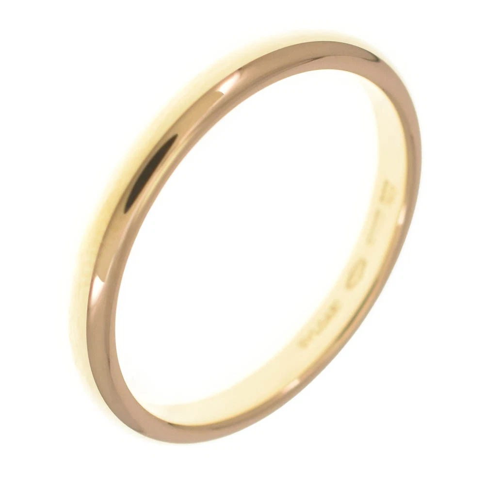 BVLGARI Wedding ring Size 56/JP16 K18YG Men's jewelry S#139668