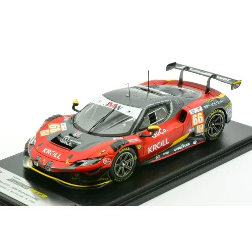 Ferrari 296 GT3 Looksmart 1/43 réplique ultra précise sans poussière