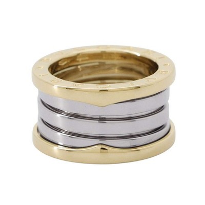 BVLGARI B-zero1 3-band Ring Ginza Limited Size 48/#8 K18YG/K18WG