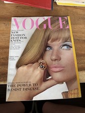 Vogue Magazine Fashion Couture February 16, 1966