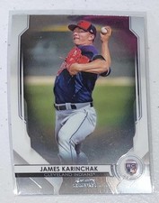 2020 Bowman Sterling Rookies RC #BSR61 James Karinchak Cleveland Guardians