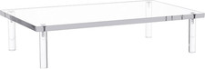 Acrylic Monitor Stand - 10Mm Thickness Clear Platform - 14.5'' X 9'' X 3.4'' Des