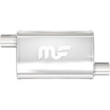 Magnaflow 11265 One Muffler 2.25 In Offset Inout 18 X 9 X 4 In Oval Stainless