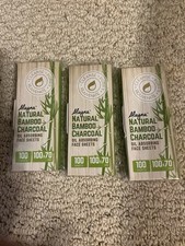  3 PK Oil Blotting Sheets- Natural Bamboo Charcoal Oil Absorbing Tissues- 300 P