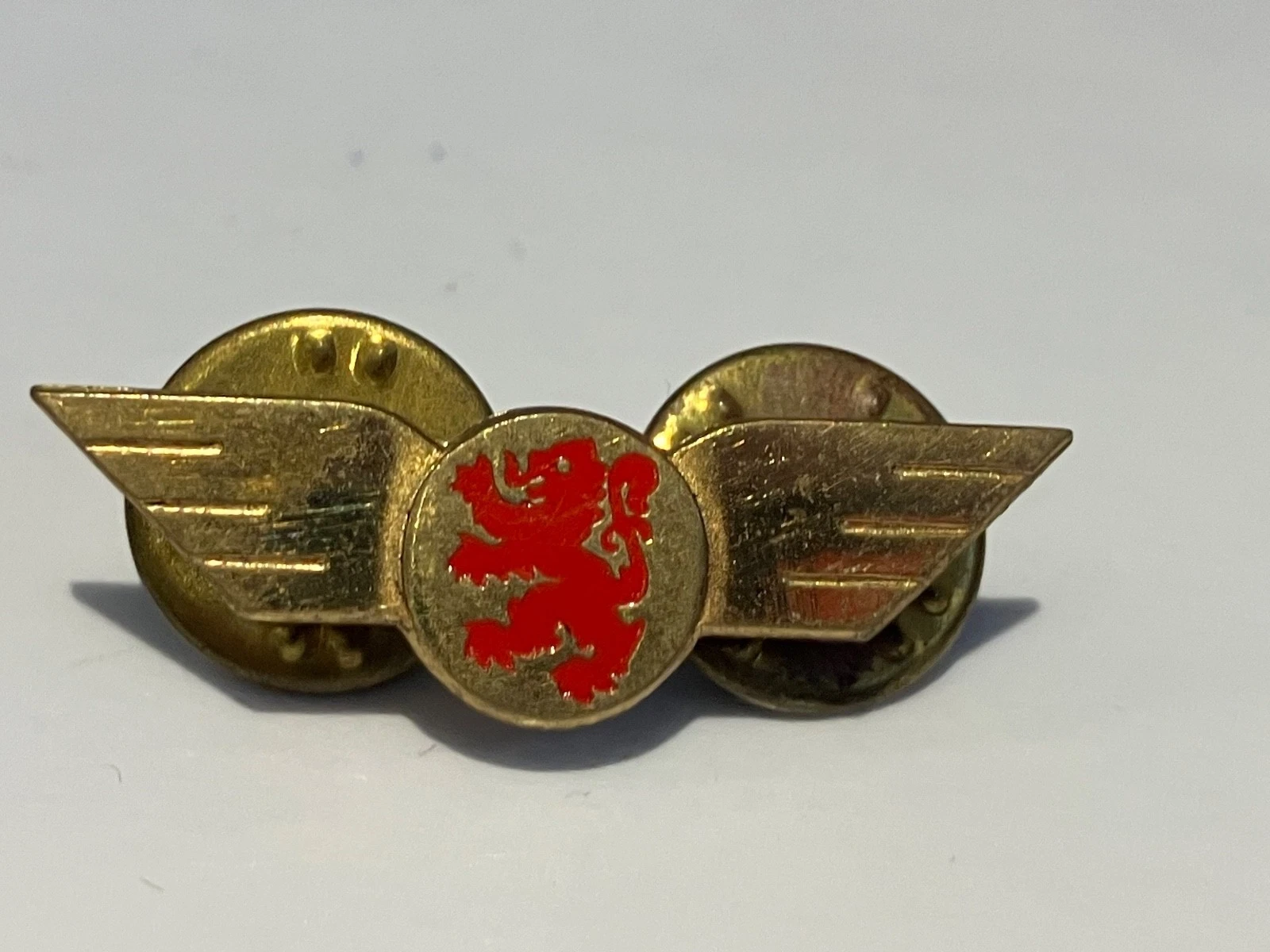 Vintage Belgian Belgium Airways Enamel Pin Badge
