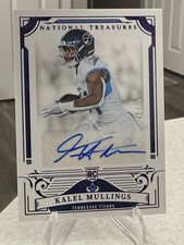 2025 NATIONAL TREASURES  Kalel Mullings Rookie RC AUTO 45/49